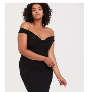 New Torrid Black Bodycon Dress SIZE 3